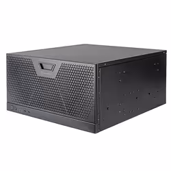 Silverstone RM51, Support, Serveur, Noir, ATX, micro ATX, Mini-ITX, Acier, 5U