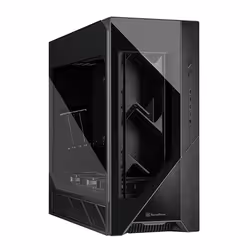 Silverstone SST-ALF2B-G, PC, Noir, ATX, micro ATX, Mini-ITX, XL-ATX, Aluminium, Plastique, Acier, Verre trempé, 1200 W, PS2