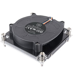 Silverstone SST-XE01-1700A système de refroidissement d’ordinateur Processeur Refroidisseur d'air 8 cm Noir 1 pièce(s)