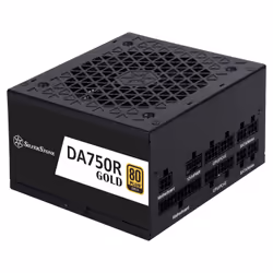 Silverstone SST-DA750R-GMA, 750 W, 90 - 264 V, 47 - 63 Hz, 110 W, 744 W, 110 W