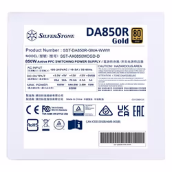Silverstone DA850R unité d'alimentation d'énergie 850 W 20-pin ATX ATX Blanc - Vue supplémentaire 5