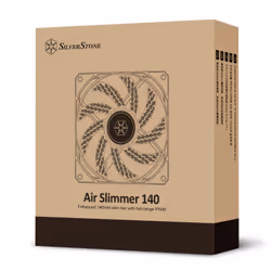 Silverstone SST-AS140B système de refroidissement d'ordinateur Boitier PC Ventilateur 14 cm Noir 1 pièce(s) - Vue supplémentaire 8
