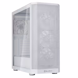Silverstone FARA 514X, Midi Tower, PC, Blanc, ATX, micro ATX, Mini-ITX, Plastique, Acier, Jouer