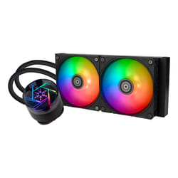 Silverstone NovaPeak 240 ARGB Processeur Kit de refroidissement du liquide 12 cm Noir 1 pièce