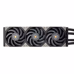 Silverstone SST-XE360PDD système de refroidissement d'ordinateur Processeur Kit de refroidissement du liquide 12 cm Aluminium, Noir, Gris - Vue supplémentaire 2