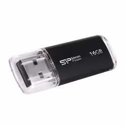 Silicon Power Ultima Ⅱ, 16 Go, USB Type-A, 2.0, Casquette, 10 g, Noir