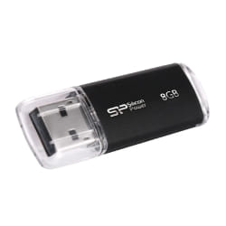 Silicon Power Ultima-II lecteur USB flash 8 Go USB Type-A 2.0 Noir