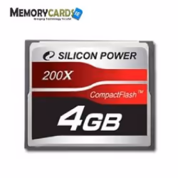 Silicon Power 32GB Compact Flash 200X, 32 Go, CompactFlash, Gris