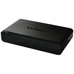 Edimax ES-3308P V2 commutateur réseau Géré Fast Ethernet (10/100) Noir