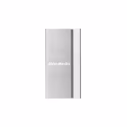 AVerMedia BU110, Argent, Blanc, USB 3.2 Gen 1 (3.1 Gen 1), 1920 x 1080 pixels, Caméra Numérique, OBS (Windows, Mac) XSplit (W ...