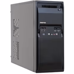 Chieftec LG-01B-OP, Midi Tower, PC, Noir, ATX, micro ATX, maison/bureau, 14 cm