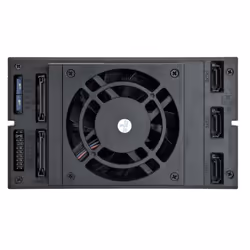 Chieftec CBP-2131SAS Obturateur de baie de lecteur Panneau de support Noir