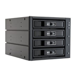 Chieftec CBP-3141SAS Obturateur de baie de lecteur Noir