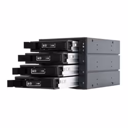 Chieftec CBP-3141SAS Obturateur de baie de lecteur Noir