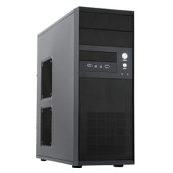 Chieftec CQ-01B-U3-OP unité centrale Midi Tower Noir
