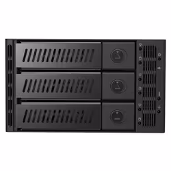 Chieftec CMR-2131SAS Obturateur de baie de lecteur Noir