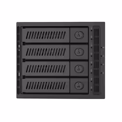 Chieftec CMR-3141SAS, Noir, SECC, 1 ventilateur(s), 8 cm, 12 Gbit/s, 146 mm