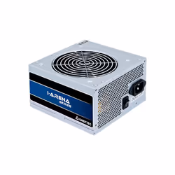 Chieftec GPB-500S, 500 W, 200 - 240 V, 47 - 63 Hz, 4 A, Actif, 110 W