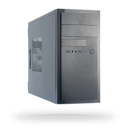Chieftec HT-01B-350GPB unité centrale Midi Tower Noir 350 W