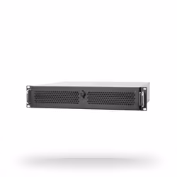 Chieftec UNC-210M-B, Support, Serveur, Noir, micro ATX, SECC, 2U