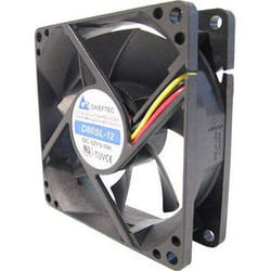 Chieftec AF-0825PWM système de refroidissement d’ordinateur Boitier PC Ventilateur Noir