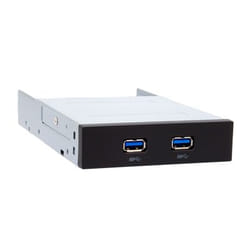 Chieftec MUB-3002 Obturateur de baie de lecteur 8,89 cm (3.5") Panneau de support Noir, Argent