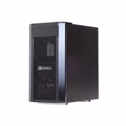 Silverstone SST-SG03B, Bureau, PC, Noir, Aluminium, 200 mm, 312 mm