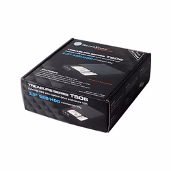 Silverstone TS06, 2.5", SATA, Noir