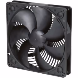 Silverstone AP181, Ventilateur, 18 cm, Noir