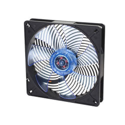 Silverstone SST-AP141 Boitier PC Ventilateur Noir, Bleu