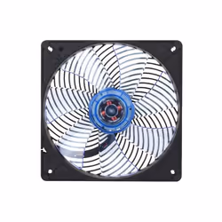 Silverstone SST-AP141 Boitier PC Ventilateur Noir, Bleu