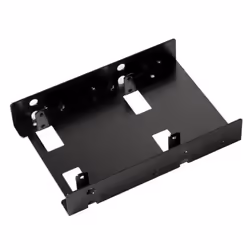 Silverstone SST-SDP08B, 8,89 cm (3.5"), Noir, Nickel, 101,6 mm, 146 mm, 25,4 mm, 160 g
