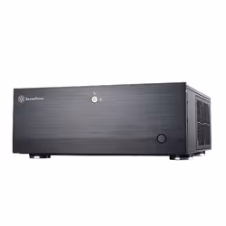 Silverstone Grandia GD07, HTPC, PC, Noir, ATX, EATX, micro ATX, SSI CEB, SSI EEB, Aluminium, Acier, maison/bureau