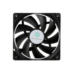 Silverstone FN121-P Boitier PC Ventilateur 12 cm Noir