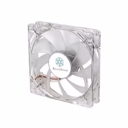 Silverstone FN121-P-GL Boitier PC Ventilateur 12 cm Transparent