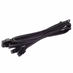 Silverstone PP06B-EPS55, 0,55 m, PCI-E (8-pin), PCI-E (8-pin), Noir
