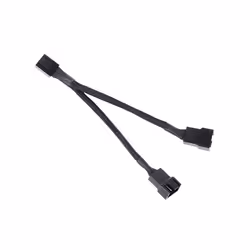Silverstone SST-CPF01, 0,1 m, 2 x 4-pin PWM, 4-pin PWM, Mâle, Femelle, Droit