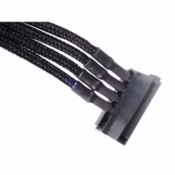 Silverstone 0.3m, Molex 4p/4xSATA 0,3 m - Vue supplémentaire 5