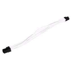 Silverstone 0.25m, 6pin/PCI-E 6pin, 0,25 m, PCI-E (6-pin), Mâle, Mâle, Droit, Droit