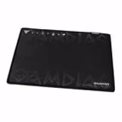 GAMDIAS NYX, Noir, Image, Tissu, Caoutchouc, Base antidérapante
