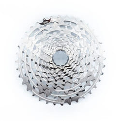 Pignons Helix Race - E-THIRTEEN - 9-39T - 11v - Nickel - Compatibilité SRAM et SHIMANO