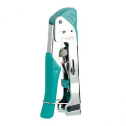 Pro'sKit CP-313 Pince à sertir Vert, Acier inoxydable