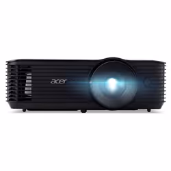 Acer X1128H DLP 3D SVGA 4500Lm 20000/1 vidéo-projecteur Projecteur à focale standard 4800 ANSI lumens SVGA (800x600) Compatibilité 3D Noir