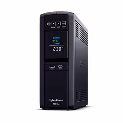 CyberPower CP1600EPFCLCD, Interactivité de ligne, 1,6 kVA, 1000 W, Sinusoïde pur, 220 V, 240 V