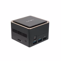 ECS LIVA Q3 Plus Mini PC AMD Ryzen Embedded V1000 V1605B 8Go 128Go eMMC Win10 Pro Noir