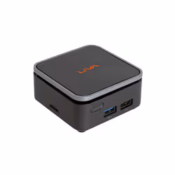 ECS LIVA Q2 Mini PC Intel® Pentium® Silver N5030 4Go LP64Go eMMC Noir