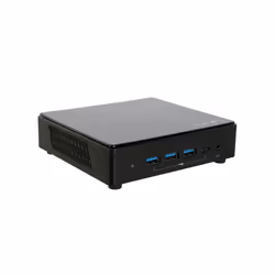 ECS LIVA Z3 Plus, USFF, Mini PC type barebone, DDR4-SDRAM, PCI Express, Wi-Fi 6 (802.11ax), 90 W