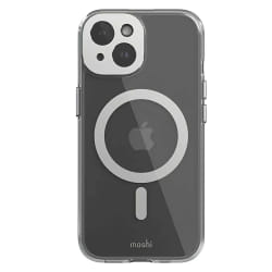 Moshi Coque pour Apple iPhone 15 MagSafe Anti-jaunissement Argent