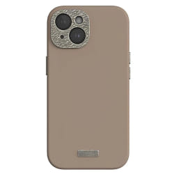 Moshi Coque MagSafe iPhone 15 Plus en Cuir modèle Napa Antichoc Ultra Élégant Marron foncé