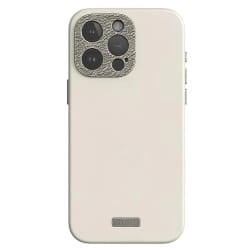 Moshi Coque MagSafe pour iPhone 15 Pro Max Modèle Napa Ultra Résistant Beige